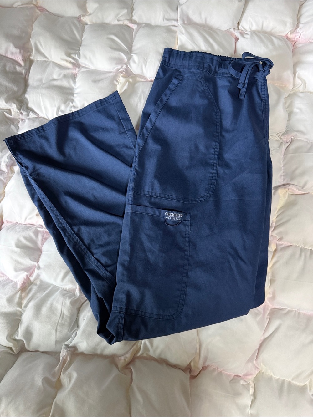 Cherokee Navy Men’s Drawstring Scrub Joggers